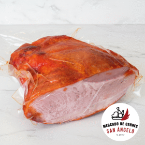 Pierna española de cerdo ahumada San Ángelo — carne de cerdo premium para hornear y asar