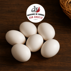Huevos frescos San Ángelo — complemento ideal para desayunos y recetas gourmet